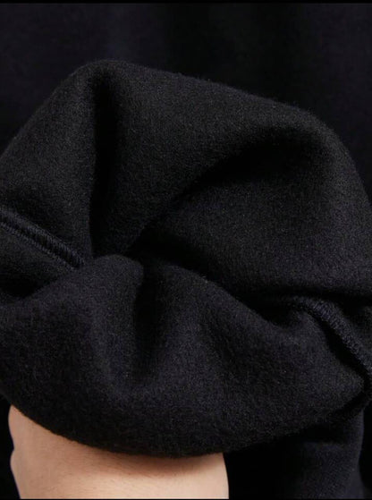 Men's Fleece Plain Zipper Track Suit